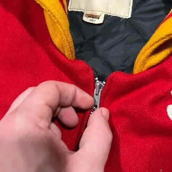 American Vintage Red and Yellow Jacket - Picture 10 of 12